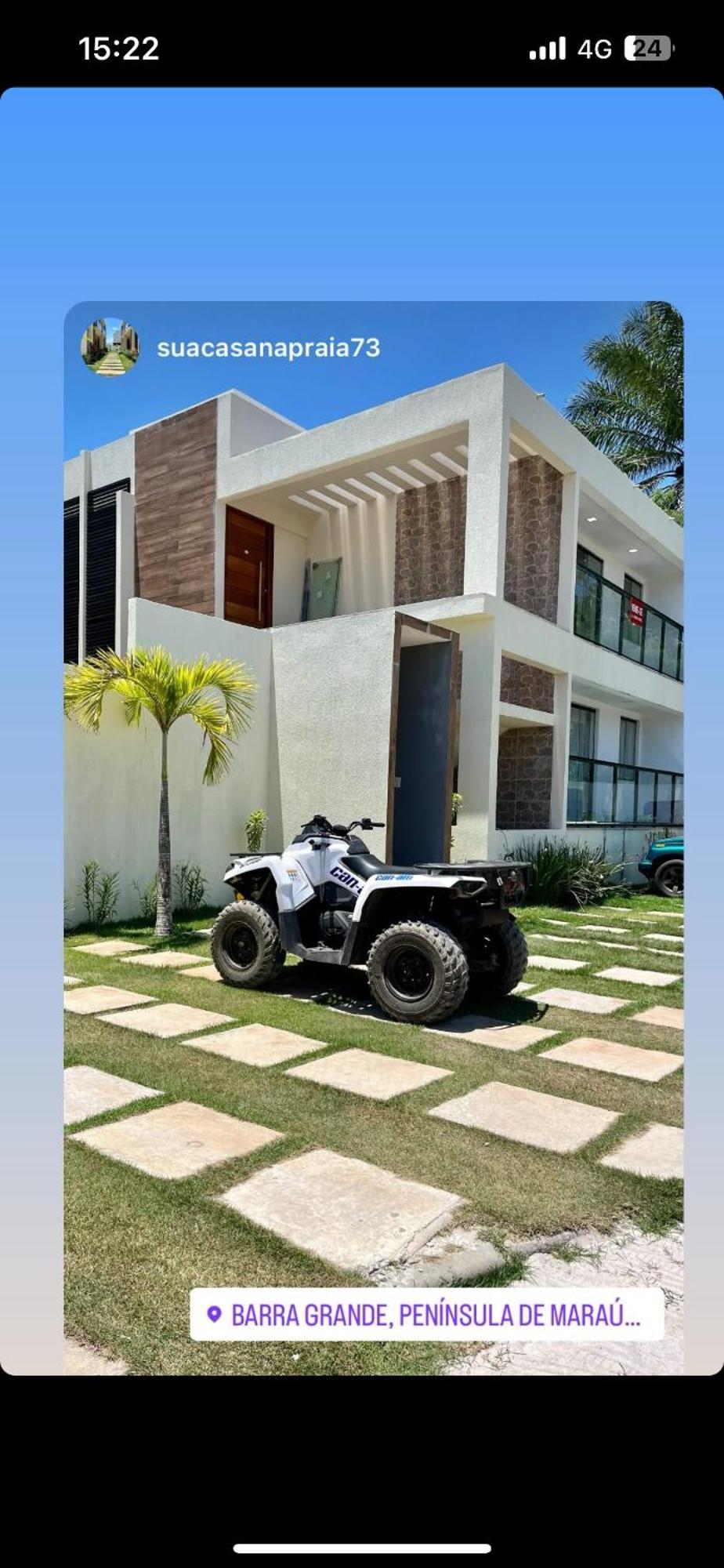 Ap Barra Grande Com Piscina Apartman Marau  Kültér fotó